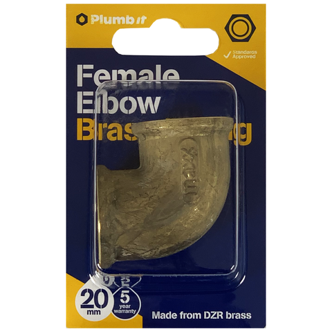 20MM FEMALE ELBOW