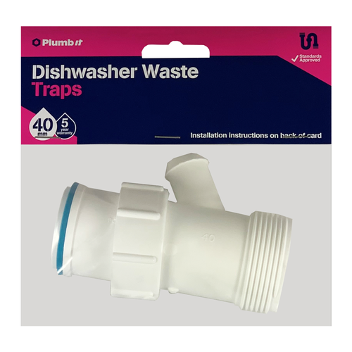 40MM DISHWASHER WASTE ADAPTOR