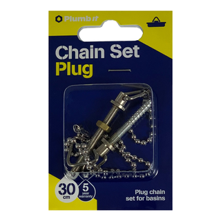 PLUG CHAIN SET FOR BASINS 30CM