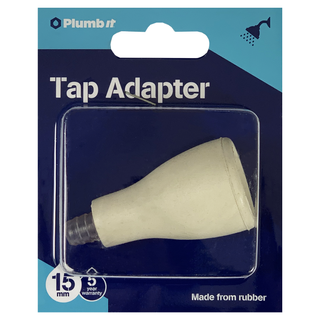 15MM RUBBER TAP ADAPTOR