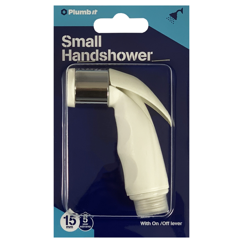 SMALL HANDSHOWER WHITE