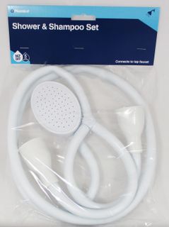 2 WAY SHOWER & SHAMPOO SET