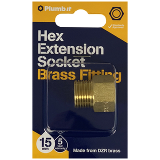 15MM HEX EXTENSION SOCKET