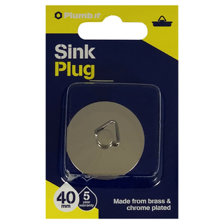 40MM CHROME SINK PLUG