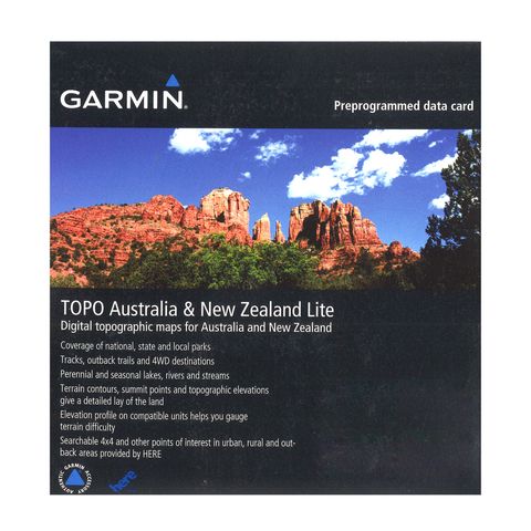 Garmin AU Topo Maps Lite 40 m intervals