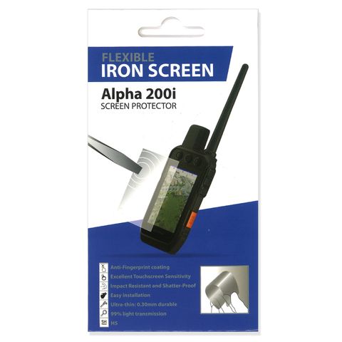 Alpha 300/300i H5 Hardness Iron Screen Protector