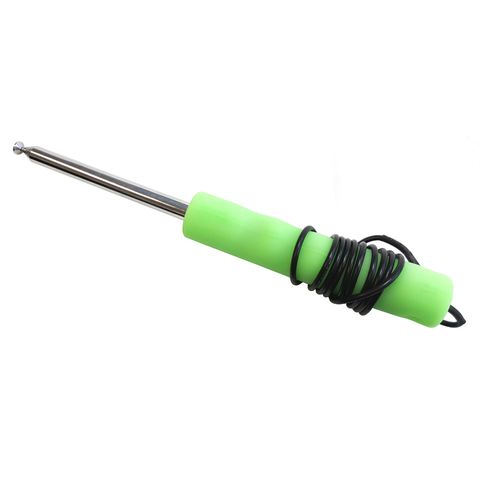 DMT portable antenna with glow handle - green