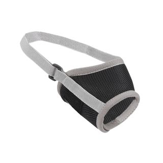 Fabric Dog Muzzle Large Grey