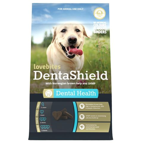 Vetafarm Lovebites Dentashield Chews 60pk