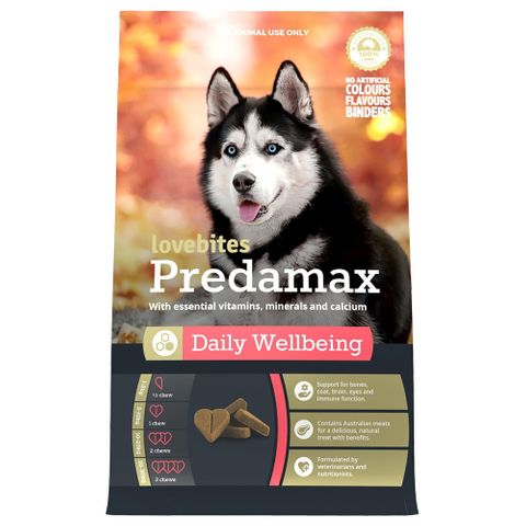 Vetafarm Lovebites Predamax Chews 60pk