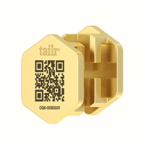 Tailr Slide Tag QR Code - Small