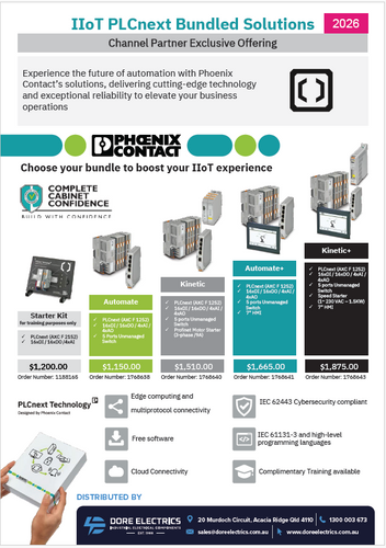 Promotional pricing now available on Phoenix Contact's cabinet-building range