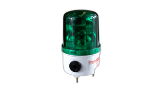 24VAC Green Rotating Light Buzzer 105mmB 165mmH