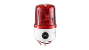 24VAC Red Rotating Light Buzzer 105mmB 165mmH