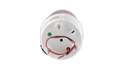 24VAC Red Rotating Light Buzzer 105mmB 165mmH