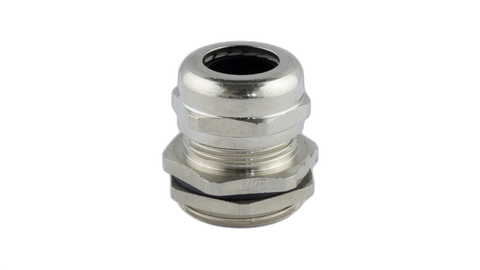 Metal Gland w/ Lock Nut 25mm Thread 8.5-12mm Cable