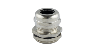 Metal Gland w/ Lock Nut 25mm Thread 8.5-12mm Cable