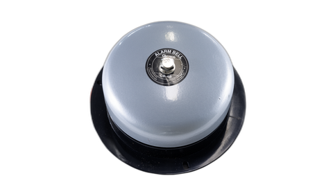 250mm 24VDC 96dB Grey Industrial Bell