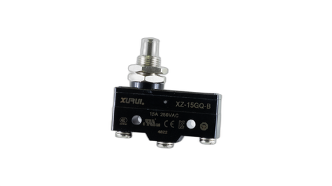 Z Series Micro Switch. 15A. Panel Mount Plunger