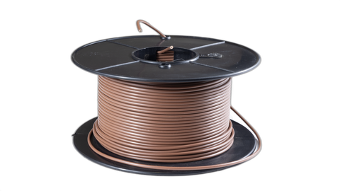 6.00mm2 0.6/1Kv V90HT PVC S Core Flex 100m Brown