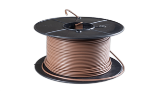 6.00mm2 0.6/1Kv V90HT PVC S Core Flex 100m Brown