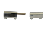 80mm High 4mm Low Brass Chrome Pin Type Hinge