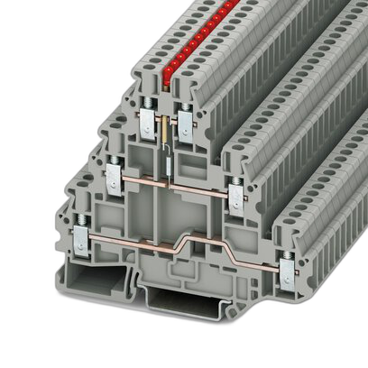 Component terminal block - UT 2,5-3L-LA24RD/O-M