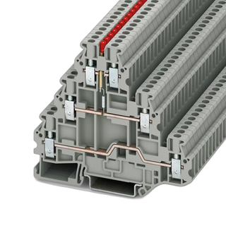 Component terminal block - UT 2,5-3L-LA24RD/O-M