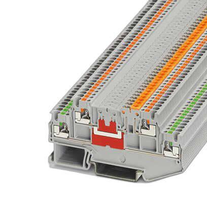 Knife-disconnect terminal block - PTT 1,5/S-L/MT