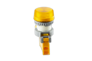 22mm Yellow Pilot Light N/O