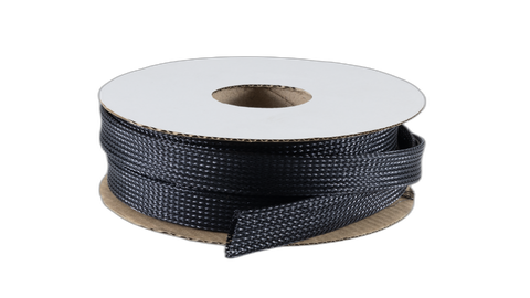 Braided Sleeving 24-54mm ID 100m Roll