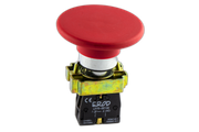 60mm Mushroom Push Button E-Stop Red