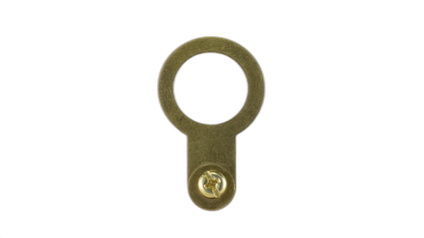 Earth Tag 20mm Brass