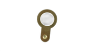 Earth Tag 20mm Brass