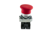 40mm Mushroom Push Button E-Stop Red