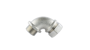 32mm 90 Degree Male Nickel Plated Brass Fitting