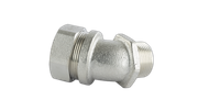 25mm 45D Male Nickel Platted Brass Fitting