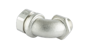 25mm 90D Male Nickel Platted Brass Fitting