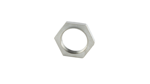 50mm Lock Nut Nickel Plated Brass