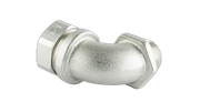 40mm 90 Degree Male Nickel Plated Brass Fitting