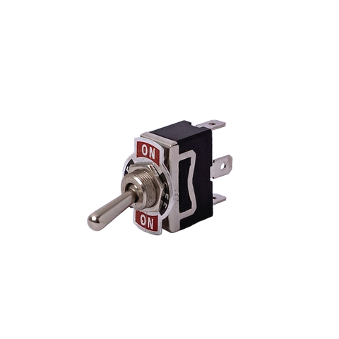15A On-Off-On SPDT Quick Connect Toggle Switch