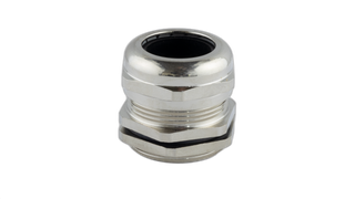 Metal Gland w/- Lock Nut 32mm Thread 15-22mm Cable