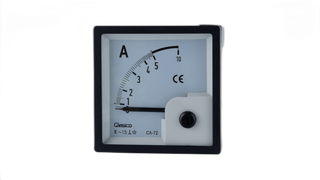 Ammeter Direct Connect 90 Deg 0-5 Amps Over Scale