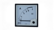 Ammeter Direct Connect 90 Deg 0-10 Amp Over Scale