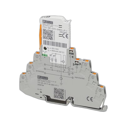 Surge protection device - TTC-6P-2X1-F-M-24DC-PT-I