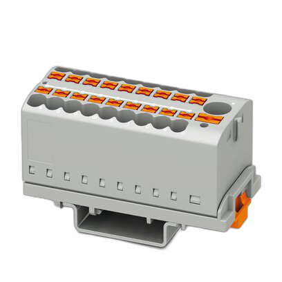 Distribution block - PTFIX 6/18X2,5-NS35 GY