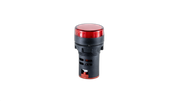 22mm Red 240VAC/DC LED Pilot Light