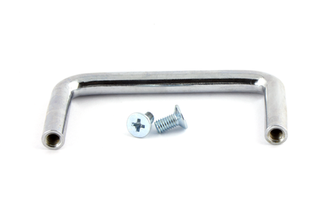 76mm D Handle Chrome Steel