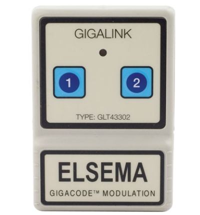 Elsema Remote 2 Channel Tranmitter 433MHz