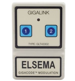 Elsema Remote 2 Channel Tranmitter 433MHz